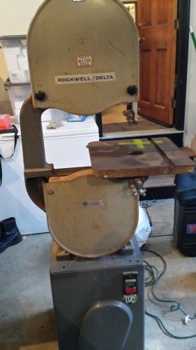 ROCKWELL-DELTA 14&#034; WOOD CUTTING BAND SAW MODEL 28-200