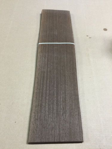 Wood veneer wenge 6x24 22pcs total raw veneer  &#034;exotic&#034;  we2 12-15 for sale