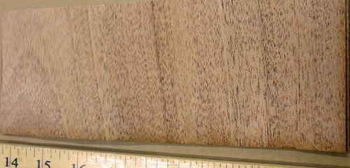 African Mahogany wood veneer 8&#034; x 3&#034; with no backing (raw) &#034;A&#034; grade