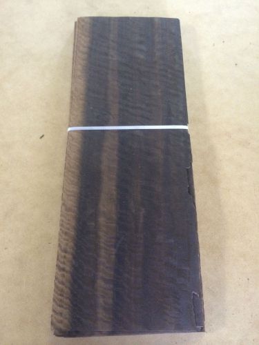 Wood Veneer Fumed Eucalyptus 6x18 22pcs total Raw Veneer  &#034;EXOTIC&#034; FEU6 10-21