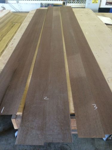 Wood Veneer Wenge 17pcs total LOT Raw Veneer&#034;EXOTIC&#034;  WE.R1-17 Shelf 9-5
