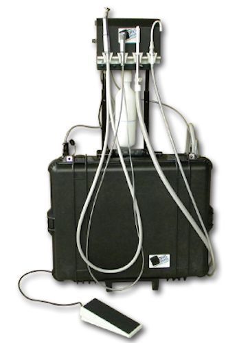 Dntlworks proquest ii portable mobile field dental delivery system w fiber optic for sale