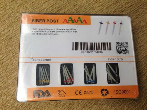 1 box aaa high-intensity straight pile glass fiber resin post &amp; 4 drills fabulou for sale