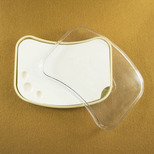 Dental lab porcelain mixing watering plate wet tray new small for sale