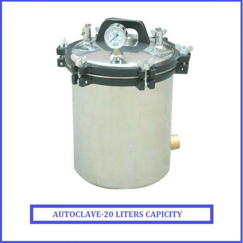 Autoclaves (Steriliser) Portable 20liters capacity Lab Equipment 31