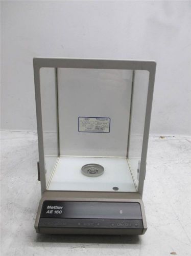 Mettler AE 160 Digital Electronic Precision Laboratory Analytical Balance Scale