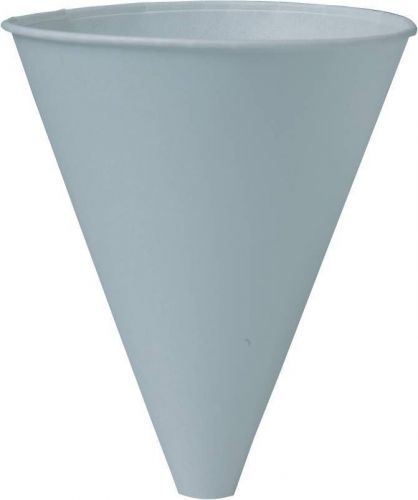 Solo 10 oz Paper Funnels, treated white rolled paper, qty 100