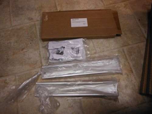 GCX  17inch vertical mounting channel and backing plate  lot of 2  with hardware