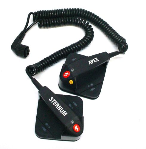 Physio-control lifepak 20 monitor adult/child hard standard paddles for sale