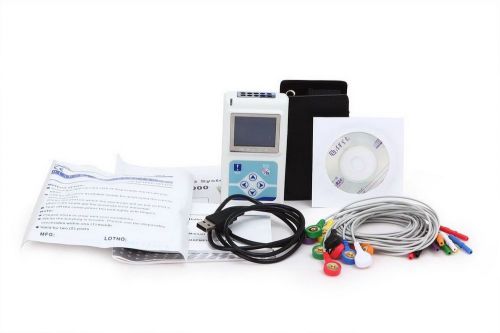 TLC5000 12 Channels ECG ECG Holter Monitor System Brand New!!