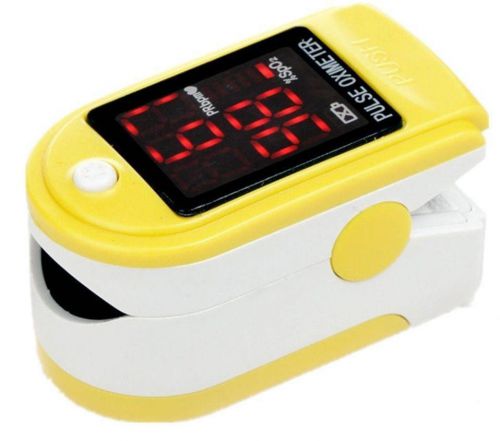 Concord Basics Finger Pulse Oximeter Yellow
