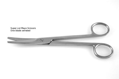 12 Super Cut Mayo Scissors Cur. Surgical Instruments