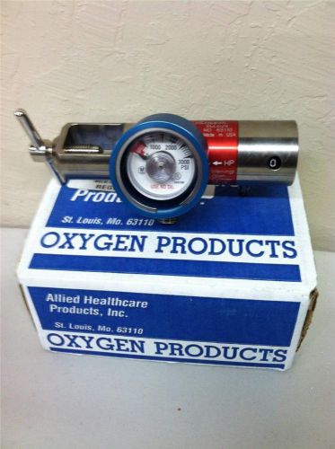 Allied Healthcare Oxygen Regulator L370-220-B-STL - New in Original Box