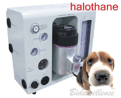 Portable Vet Anesthesia Machine for halothane,  for Veterinary/animals