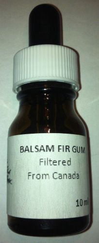 100% natural canada balsam fir gum / abies balsamea oleoresin (1/3 fl.oz/ 10 ml) for sale