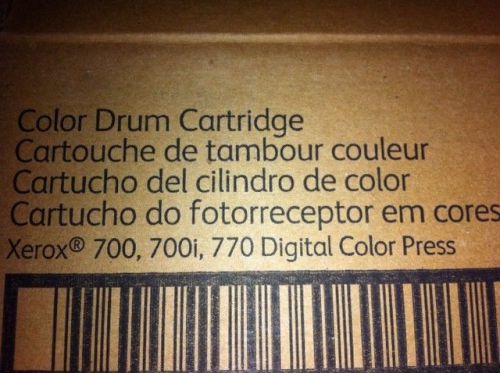 1 SET of drum cartridges for XEROX 700 Digital Color Press - 3 color / 1 black