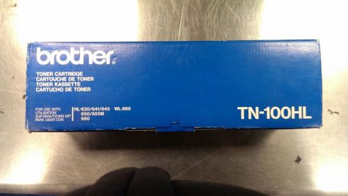 New Genuine Brother TN-100HL Black toner Cartridge