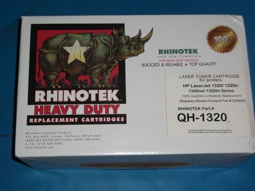 Rhinotek QH-1320 Laser Toner cartridge OEM compatible HP Q5949X NEW SEALED