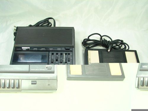Panasonic RR-830 Desktop Cassette Transcriber / Recorder w/ Foot Pedal XE8CA5108
