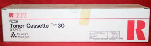 Ricoh type 30 oem black toner cartridge for fax for sale
