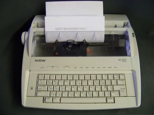 Brother ml-100 electronic office typewriter 5109681-uni for sale