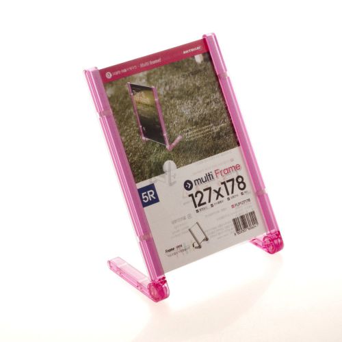 Single Sided Multi Frame Pink 127*178 1EA, Tracking number offered