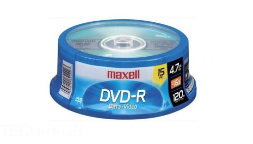 Maxell 638010 16x 4.7gb dvd-r media for sale
