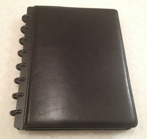 M by Staples™ Arc Customizable Leather Notebook System 6-3/4&#034; x 8-3/4&#034; Inserts