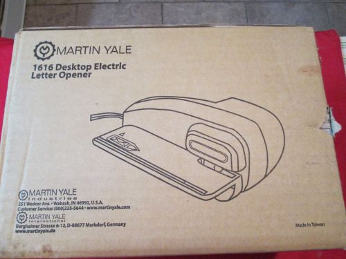 Martin Yale 1616 Desktop Electric Letter Opener, NEW, still in original box