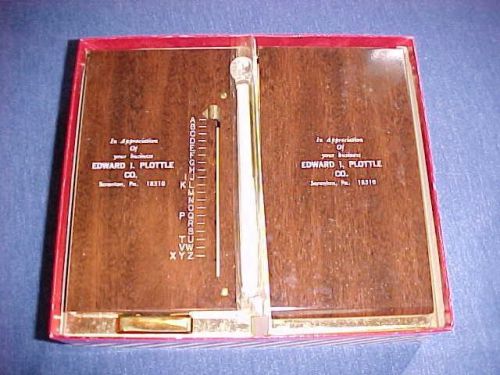 NEW in BOX Vintage Findex Automatic Telephone Index Pop Up Directory INV. # 0129