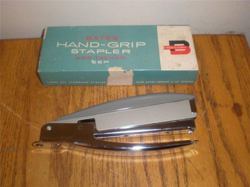BATES HAND-GRIP STAPLER AND TACKER 56P - FREE SHIPPING