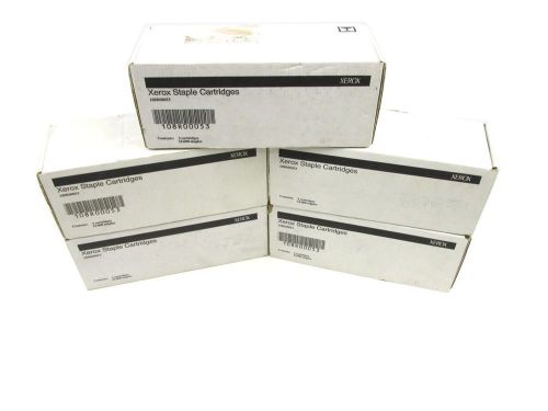 Lot of 5 Boxes 108R00053 Xerox Staple Cartridges (15 Cartridges total)