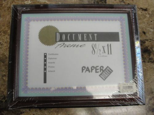 Document Frame, Wood, for Certificates, Diplomas, Awards, Photos, Artwork