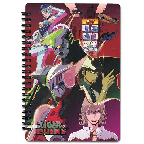 Tiger, Bunny, and Blue Rose Tiger &amp; Bunny Notebook