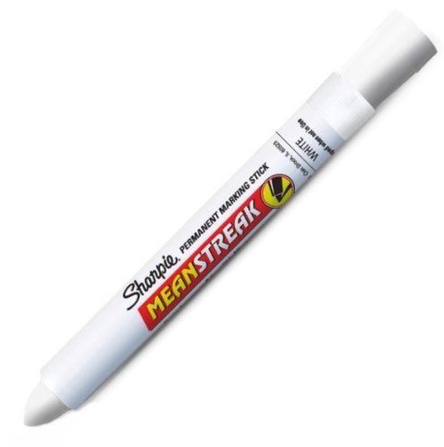Sharpie 85118PP Mean Streak Permanent Marking Stick [white]