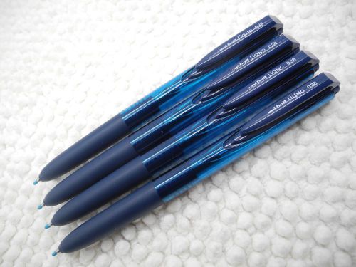4pcs new uni-ball signo umn-155mm 0.38mm roller ball pen blueblack(japan) for sale