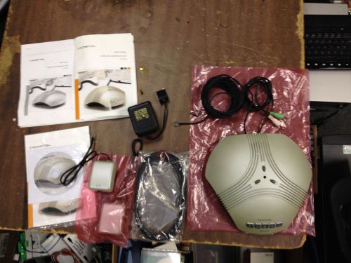 KONFTEL 50 OmniSound Conference Phone Speaker System &amp; AC Adapter