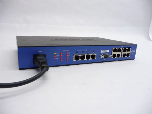 Adtran netvanta 838 838t 8-port 10/100base-t ethernet network 1172838g1 parts for sale