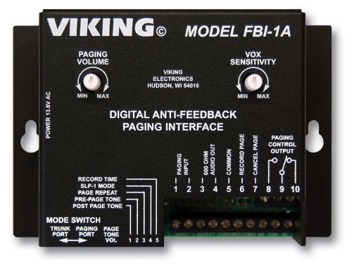 New viking viki-vkfbi1a viking feedback eliminator for sale