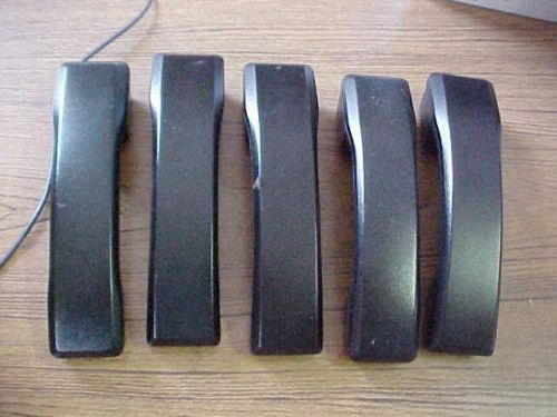 Lot of 5 Nortel Meridian Norstar M7100 M7208 M7310 Replacement Handset Black