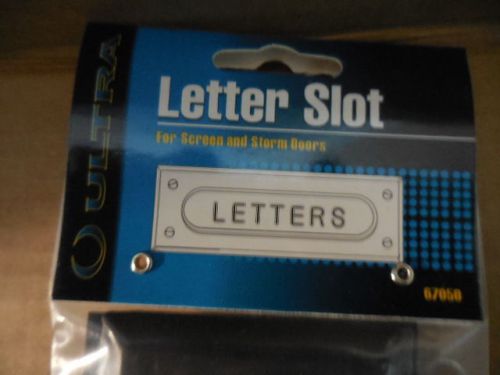 ULTRA Letter Slot for Screen &amp; Storm Door, Black 67050