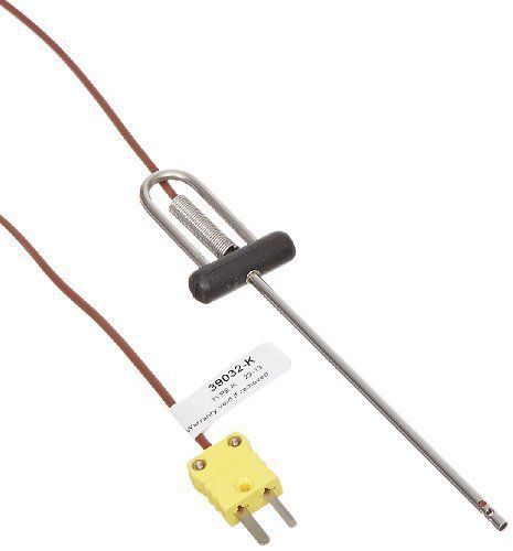 Cooper-atkins 39032-k type k hand held air probe straight thermocouple probe  -3 for sale
