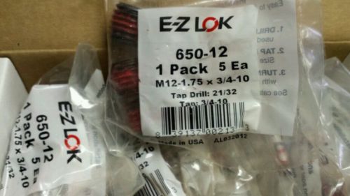 E-Z Lok 650-12 Thread Repair 50 Qty Best Deal!