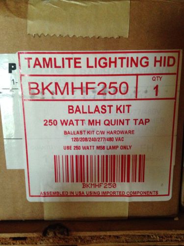 Tamlite  lighting hid 250 watt ballast kit bkmhf250 for sale