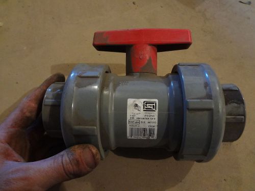 Spears tru union ball valve 1-1/2&#034; 2329-015c 1p9 cpvc 235 psi for sale