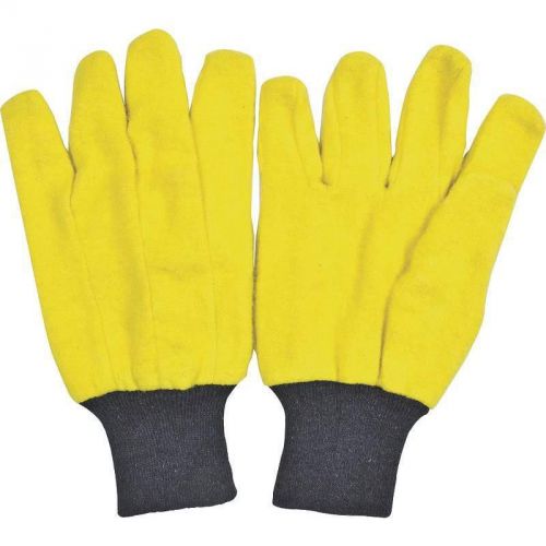 10Pk Yellow Chore Gloves  DIAMONDBACK Gloves - Chore JS202Y 045734633964