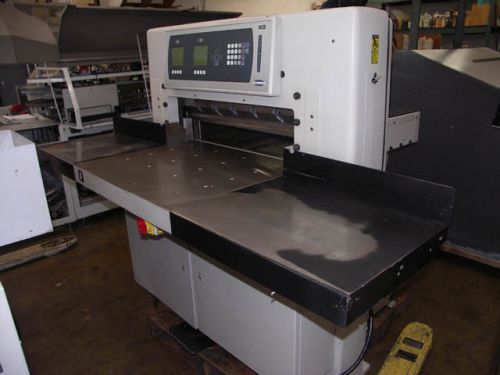 2004 Paper cutter Challenge Mod. 305XG  with program and air system