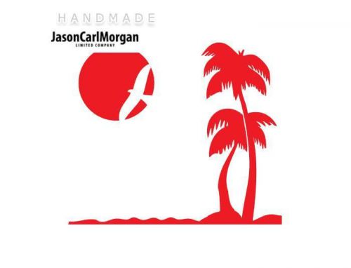 JCM® Iron On Applique Decal, Beach Red