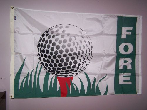 3&#039;x5&#039; GOLF - FORE Flag