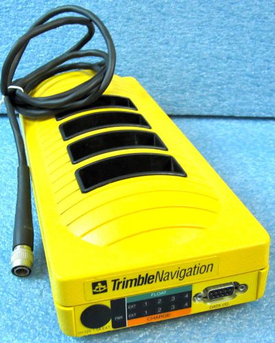 TRIMBLE 20669-10 BATTERY CHARGER, 4-SLOT, FOR PATHFINDER TDC1 GPS